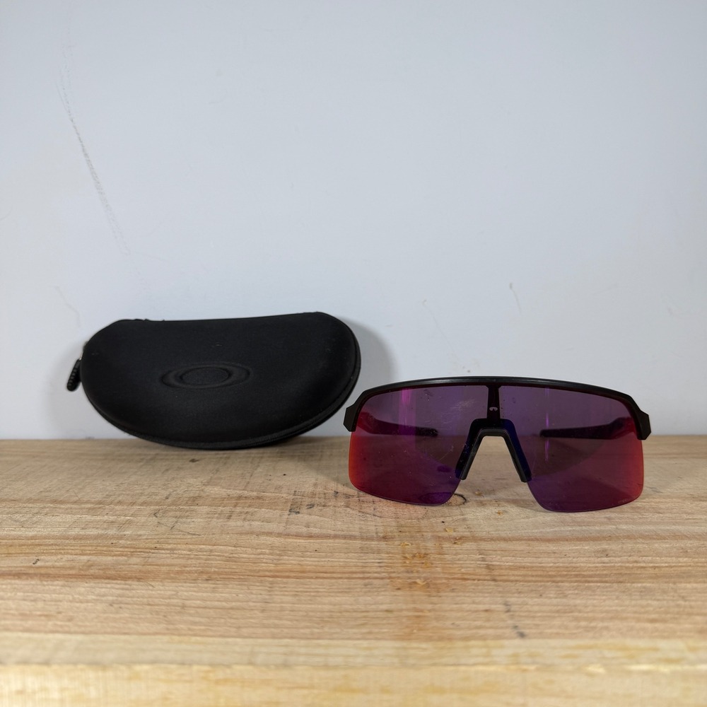 Oakley Sutro Sunglasses Mens Black Prizm Road Shield Sport Cycling OO9406